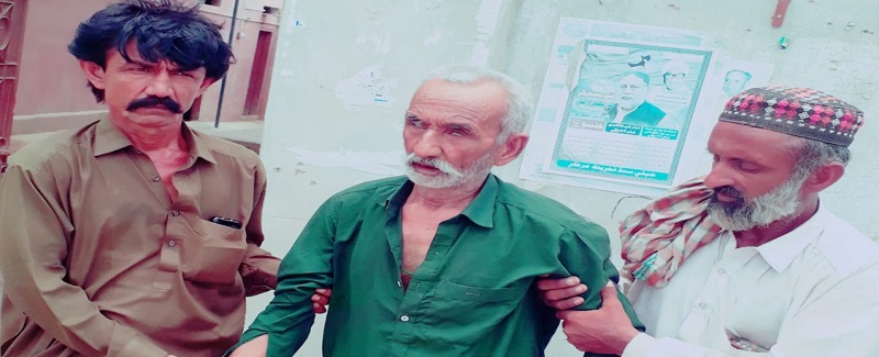 ڪوهستان ۾ قبضا ڌرتي ڌڻين جو انصاف لاءِ احتجاج