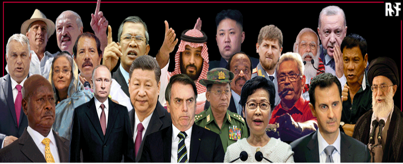 آزاد صحافت جا نوان قاتل شڪاري، مودي، عمران ۽ اردوگان