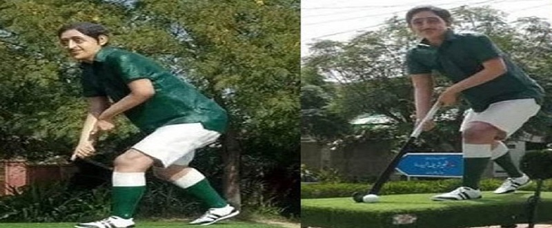 هاڪي هيرو جي مجسمي جي توهين ڪندڙ جوابدار سوگهو