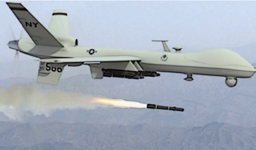Drone attack