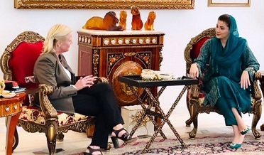 امريڪي چارج ڊي افيئر جي مريم ۽ شهباز سان ڌار ڌار ملاقاتون