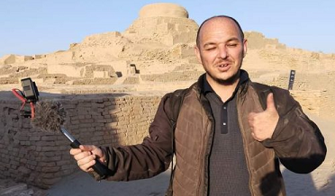 فرانسيسي بلاگر جو موهن جو دڙو جو سير