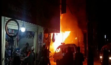 پوليس موبائيل لڳ ڌماڪي ۾ ڊي ايس پي سميت 3 شهيد