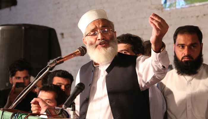 حڪمرانن جي جنگ عوام لاءِ ناهي:سراج الحق