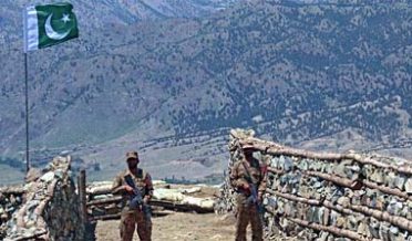 Pakistan and Afghanistan border posts