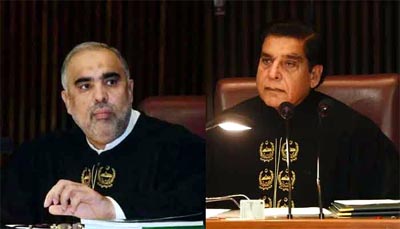 اڳوڻي اسپيڪر جي غير قانوني ڀرتين جو نوٽيس
