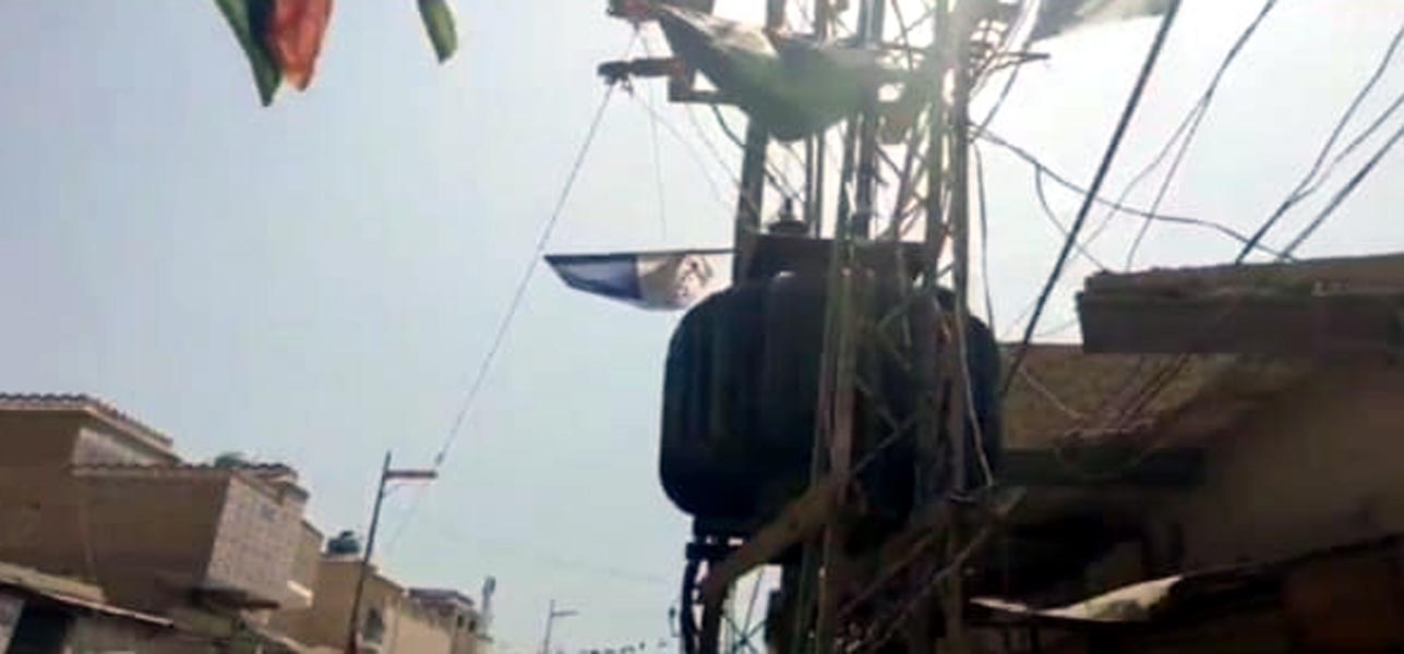 ايس ڊي او سيپڪو ٽرانسفامر  جي ھٿرادو   لنڪون لاهي ڇڏيون،بجلي بند