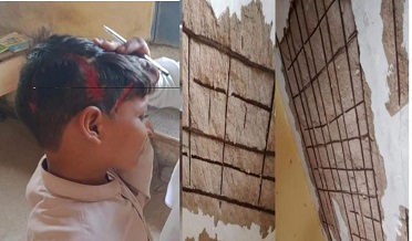 زبون حال اسڪول جاچاپڙ ڪري پيا،شاگردزخمي