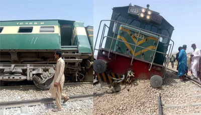 حيدرآباد ويجهو ٽرين حادثو ، مسافر زخمي ٿيڻ جا اطلاع