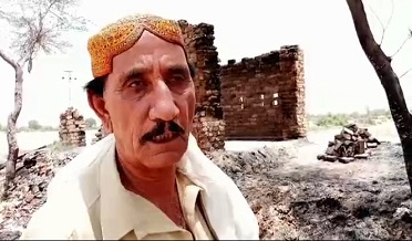 شرپسندن پاران پورهيت جي گهر کي باهه،مدد جي اپيل