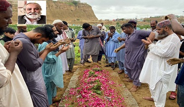 سينئر صحافي جو مڙهه آلين اکين سان مٽيءَ ماءُ حوالي