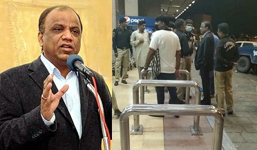 ايم ڪيو ايم اڳواڻ بابر غوري ڪراچي ايئرپورٽ تان گرفتار