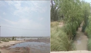 آبادگارن جي حقن تي ڌاڙو، غير قانوني زمينن کي  پاڻي ڏيڻ جو انڪشاف
