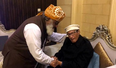 مولانا فضل الرحمان جي چوڌري شجاعت حسين سان ملاقات