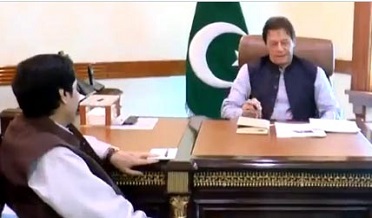 عمران خان سان پنجاب جي وڏي وزير پرويز الاهي جي ملاقات