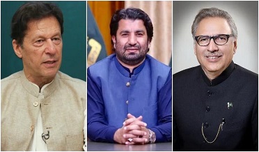 عارف علوي، عمران خان ۽ ٻين خلاف ٺهراءُ سينيٽ ۾ جمع