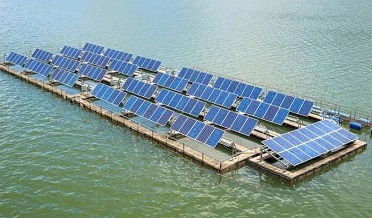 Under sea working solar panels