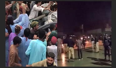 سهراب ڳوٺ ۾ ٻئي ڏينهن به هنگامو، گاڏي کي باهه، گرفتاريون