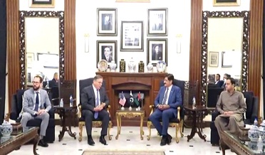 وڏي وزير سان آمريڪي سفير جي ملاقات،گڏيل دلچسپي جي معاملن تي ڳالهيون