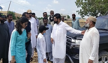 پاڪ آمريڪن بزنس ڪائونسل پاران بدين جو دورو