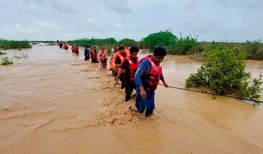 بلوچستان ۾ ٻوڏ سبب 170 ڄڻا فوت