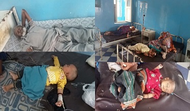 گيسٽرو مرض ۾ واڌ ، مختلف اسپتالن ۾ 65 ڄڻا داخل،صحت کاتو ستل