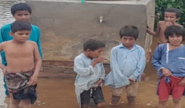 برساتن ڳوٺن کي ٻوڙي تباھي مچائي ڇڏي، انتظاميه  غائب