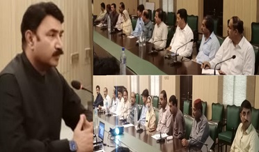ڊي سي جي صدارت هيٺ صحت کاتي جي حوالي سان اجلاس،هدايتون