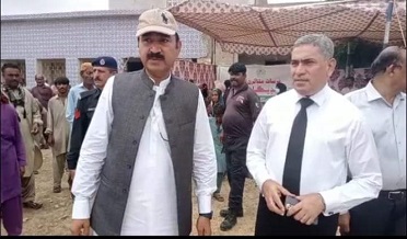 ڊي سي ۽ ڊسٽرڪٽ اينڊ سيشن جج جو ريليف ڪيمپ جو دورو