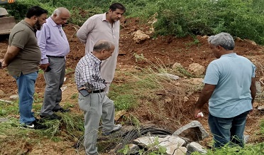 بجلي جي وڏي بريڪ ڊائون سبب 72 انچ قطر جون 3 لائينون متاثر، مرمت ڪم جاري