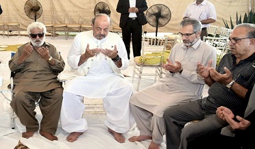 آغا سراج دراني جي يوسف مستي خان جي رهائشگاهه تي آمد،تعزيت