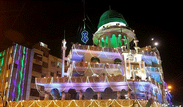 جشن عيد ميلاد النبي جو ڏهاڙو خوشين سان ڀرپور آهي