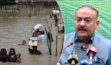 ٻوڏ صورتحال، ڊبليو ايڇ او  عهديدار جو وفاقي وزير سان رابطو