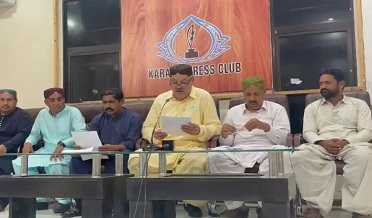 عمران خان به سنڌ ۾ افغانين جو قبضو ڪرڻ چاهي ٿو:رياض چانڊيو