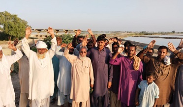 اسڪارپ کاتي جي پمپنگ اسٽيشن بند، ڳوٺاڻن جو احتجاج