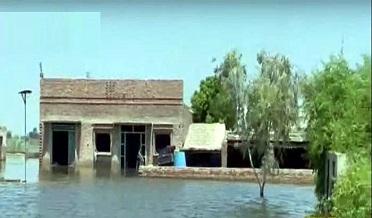 مٽياري ۽ سجاول جا ڳوٺ پاڻي ۾ ٻڏي ويا