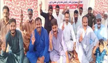 متاثرن جو احتجاج جاري، غازي ڳوٺ ليز ڪرڻ جي اپيل
