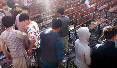 ڪابل، تعليمي اداري تي آپگهاتي حملو، 19 ڄڻا فوت،ڪيترائي زخمي