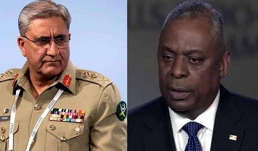 آرمي چيف جي آمريڪي بچاءَ واري وزير ۽ قومي سلامتي واري مشير سان ملاقات