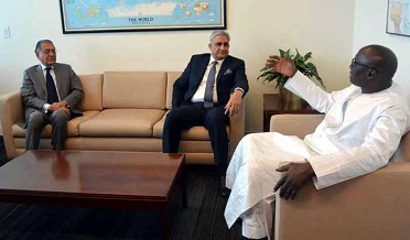 آرمي چيف جي يواين سيڪريٽري جنرل جي فوجي صلاحڪار سان ملاقات