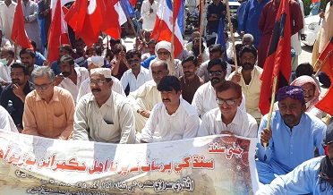 سنڌ ايڪشن ڪميٽي جو سڏ، ٻوڏ جي متاثرن جي واھر نه ٿيڻ خلاف احتجاج