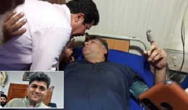 ننڍي چونڊ، ملير ۾ جهيڙو، پي ٽي آءِ جو ايم پي اي زخمي