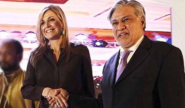 ڊار جي هالينڊ جي راڻي ۽ ايم ڊي انٽرنيشنل فنانس ڪارپوريشن سان ملاقات