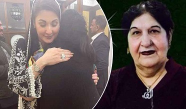 مريم نواز جي زخمي ليگي عورت ڪارڪن سان ملاقات