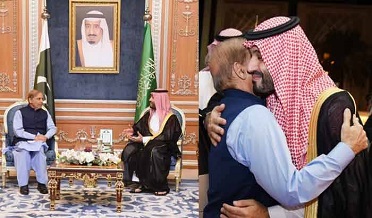 سعودي عرب  ۾وزيراعظم جو شاندار استقبال، ٻطرفن لاڳاپن کي هٿي وٺرائڻ تي اتفاق