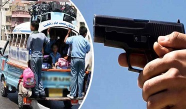 سوات: اسڪول وين تي فائرنگ، ڊرائيور مارجي ويو، 2 شاگرد زخمي