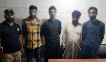 ڪراچي: نيشنل هاءِ وي لنڪ روڊ تان 4 جوابدار گرفتار