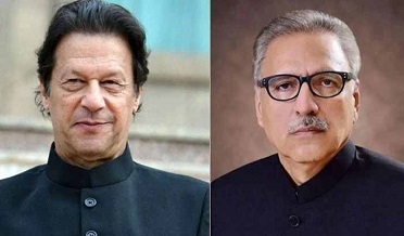 آءِ ايس پي آر جي حدن جو تعين ڪريو، عمران خان جو صدر کي خط