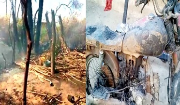 استاد جي گھر کي باھ، لکين روپين جو نقصان، الک تلهه سڙي رَک
