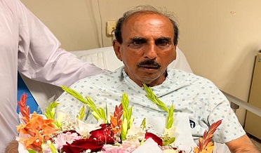 وڏي وزير پاران ڪلمتي لاءِ گلدستو، جلد صحتيابي جي دعا